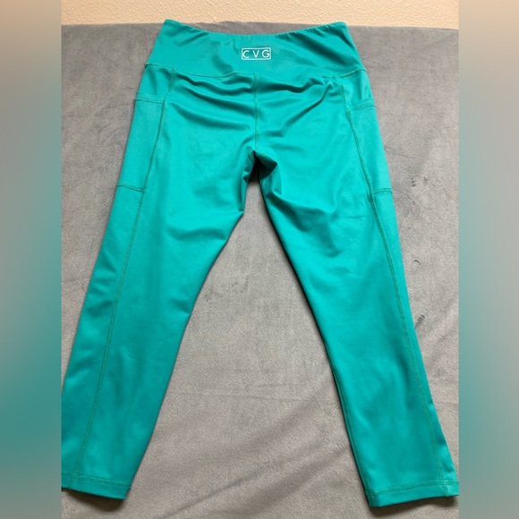 Constantly Varied Gear Green Capri Leggings M - Picture 3 of 6